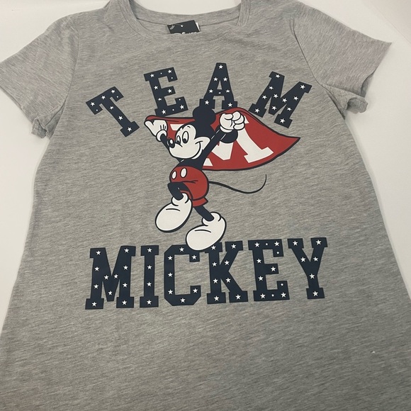 Ladies XS Patriotic Team Mickey Mouse Shirt - Picture 1 of 3